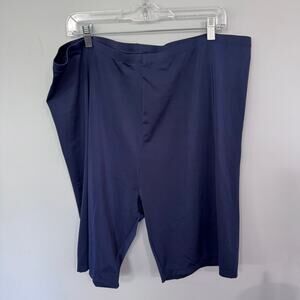 NEW NWPT Swim365 Swimsuits for All Dark Blue Navy Swim Shorts Plus Size 30